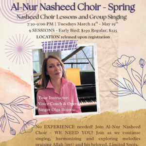Al-Nur Nasheed Choir Spring '26