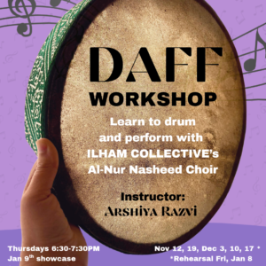 Daff Workshop: Learn to Play with Al-Nur Nasheed Choir